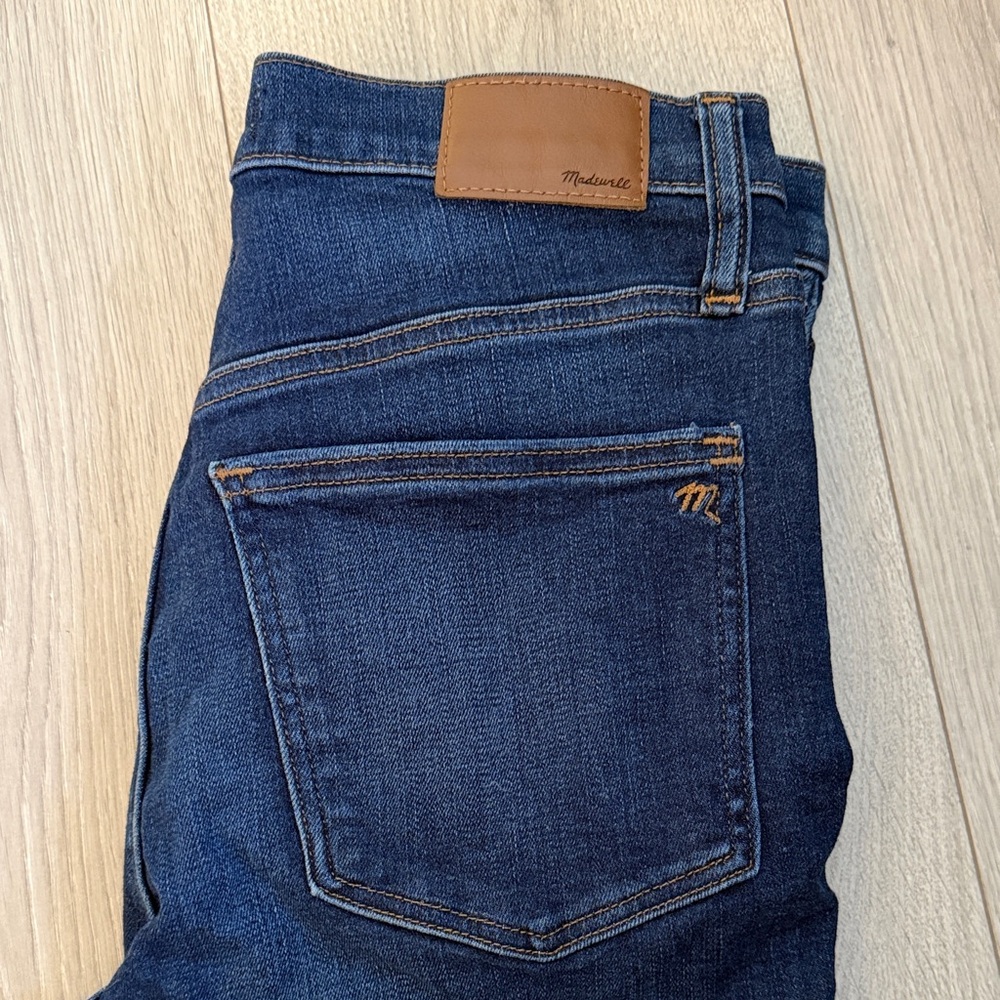 Madewell Dark Blue Skinny Jeans - Picture 3 of 5